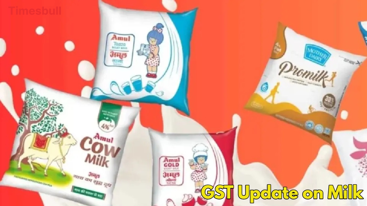 GST Update on Milk: No...