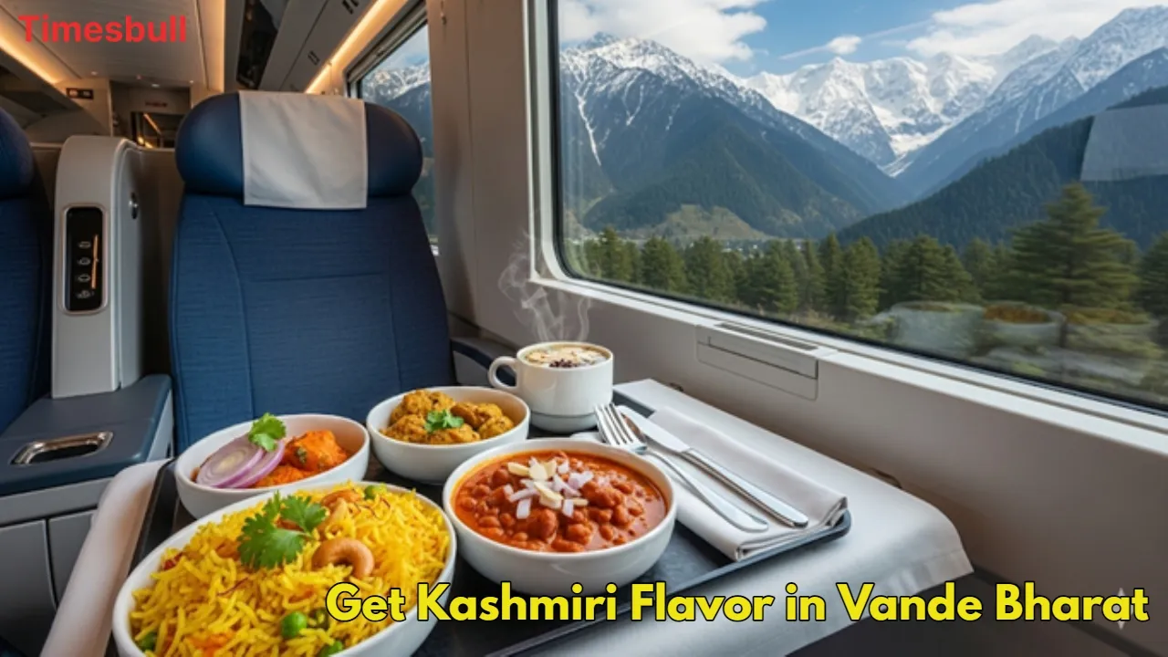 Get Kashmiri Flavor In Vande Bharat