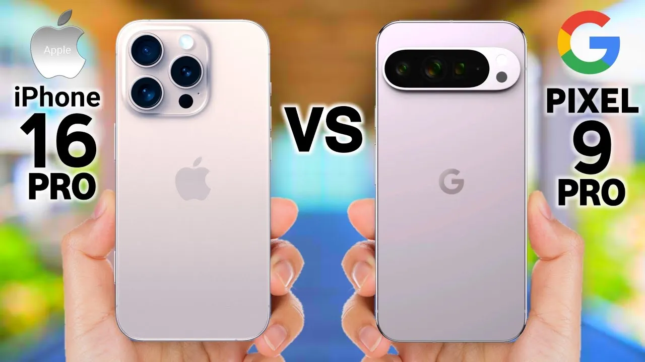 Google Pixel 9 Pro vs iPhone 16 Pro
