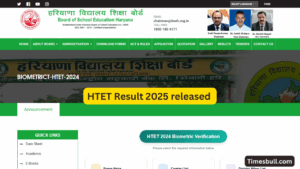 HTET Result 2025 Soon! Check Exam Dates, Cut-Off & How to Download @ bseh.org.in