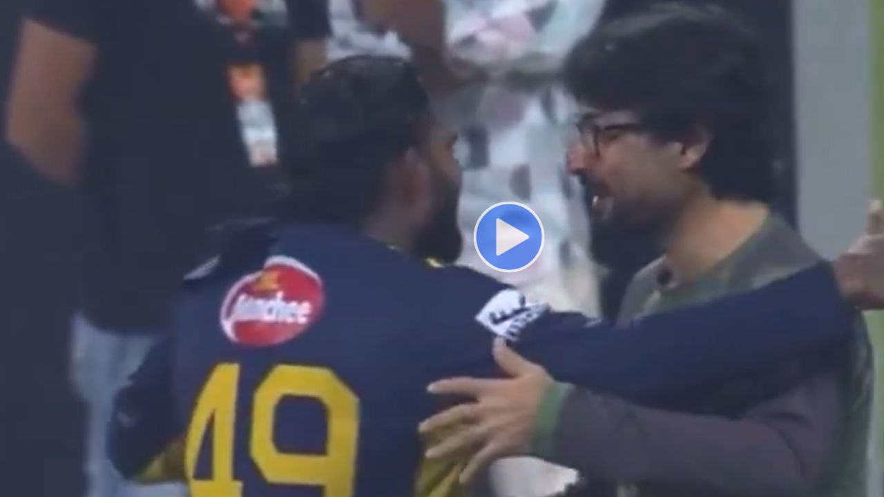 Hasranga and Abrar Imitate Each Other on Field