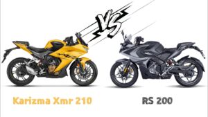 Hero Karizma XMR 210 vs Bajaj Pulsar RS200 : Best Sports Bike in India 2025 – All Details