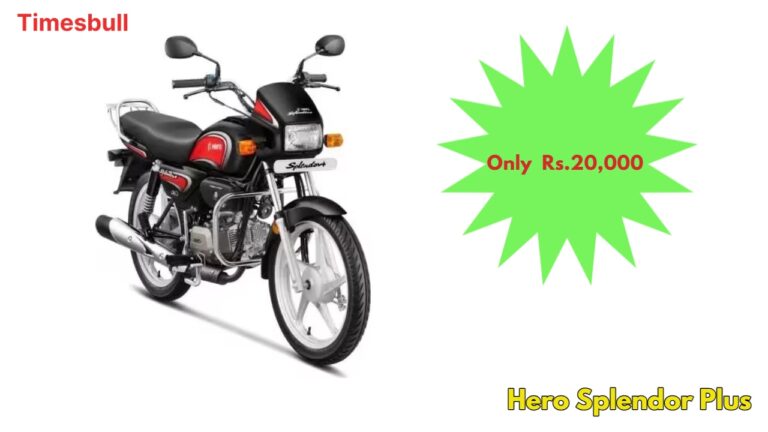 Hero Splendor Plus Now Available for Just ₹20,000 – Check Features & Mileage