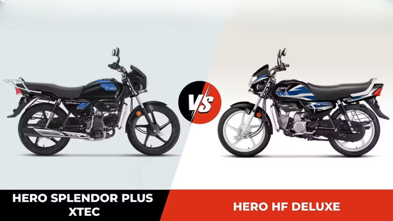 Hero Splendor XTEC or Hero HF Deluxe – Best Budget-Friendly Commuter Bike for Daily Riders in India