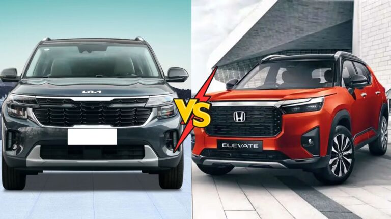 Honda Elevate 2025 vs Kia Seltos 2025 : Stylish SUV Showdown for Indian Roads