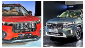 Honda Elevate vs Kia Seltos 2025 : Feature, Performance & Comfort Face-Off