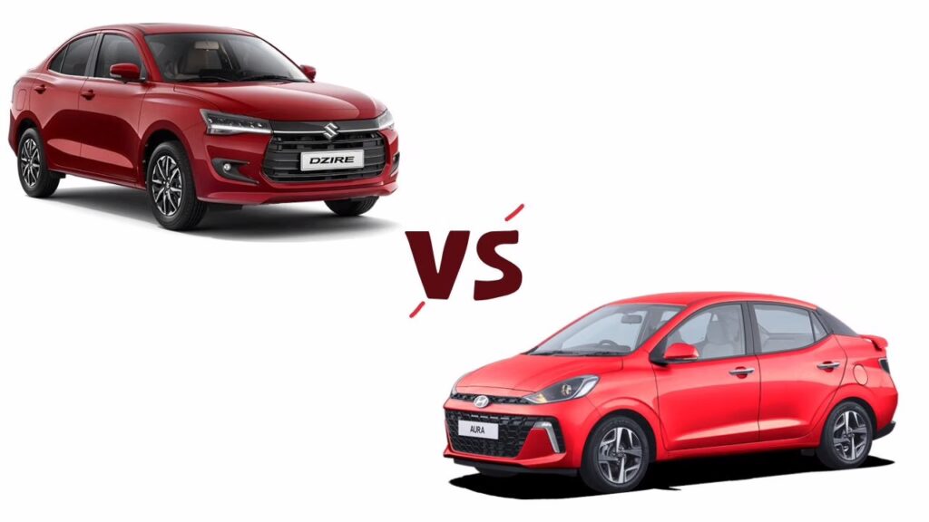 Hyundai Aura CNG vs Maruti Dzire CNG – Which Sedan Saves You More Fuel in 2025