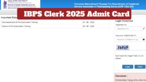 IBPS Clerk 2025 Admit Card Released Soon at ibpsonline.ibps.in, Here Direct Link