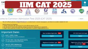 IIM CAT 2025 – September 20 Last Day to Apply for MBA Entrance Exam at iimcat.ac.in