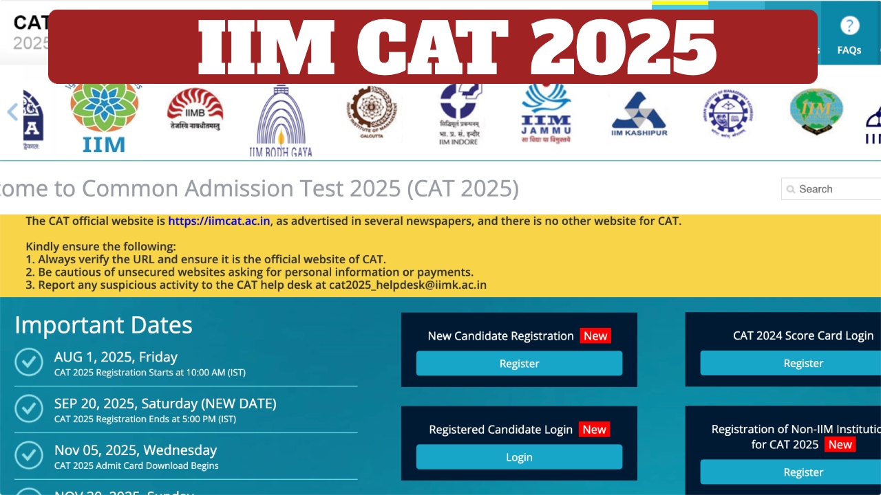 IIM CAT 2025 – September...