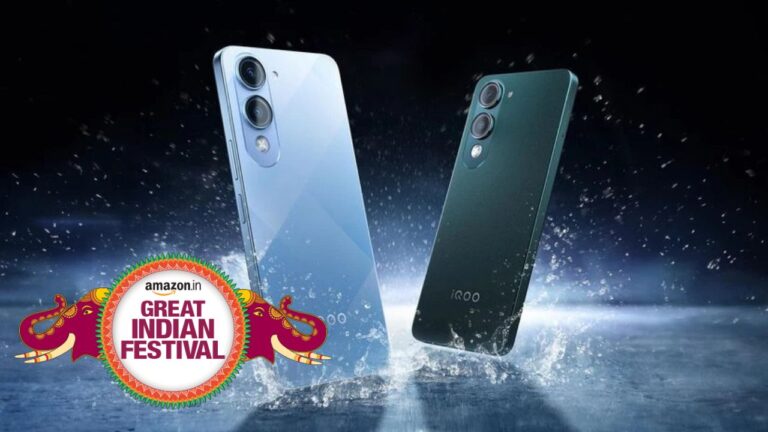 IQOO Z10 Lite 5G Phone with 6000 mAh Battery & 50MP Camera Under 10K In Amazon Great Indian Festival Sale