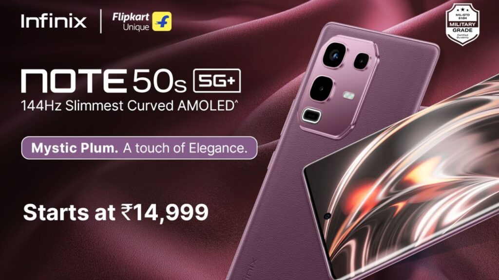 Infinix Note 50s 5G Mystic Plum