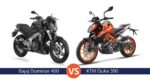 KTM Duke 390 vs Bajaj Dominar 400 :