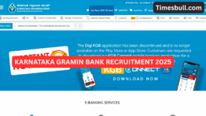Karnataka Gramin Bank Recruitment 2025: Apply for 1425 Clerk & Manager Posts @ karnatakagrameenabank.com