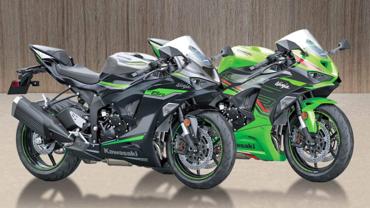 Kawasaki Ninja ZX-6R vs TVS...