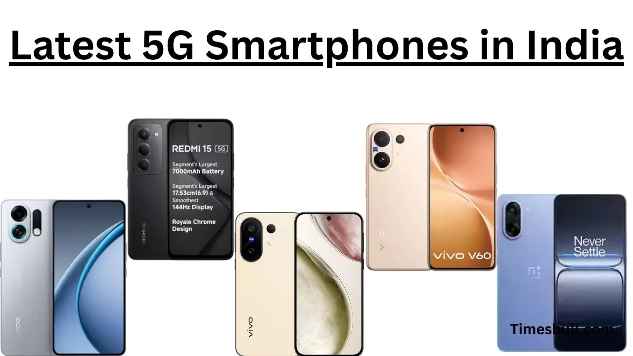 Latest 5g Smartphones In India