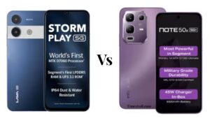 Infinix Note 50X 5G vs Lava Storm Play 5G: A Close Battle in Budget 5G Phones
