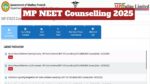 MP NEET Counselling 2025
