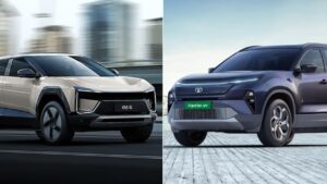 Mahindra BE 6 vs Tata Harrier EV 2025 : Battle of India’s Futuristic Electric SUVs – Details