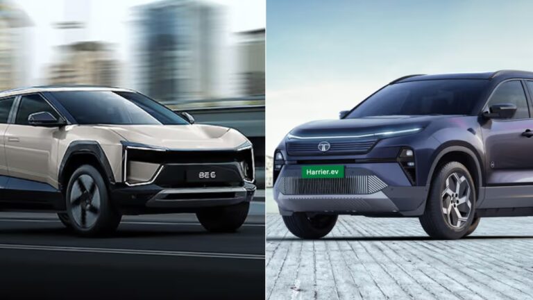 Mahindra BE 6 vs Tata Harrier EV 2025 : Battle of India’s Futuristic Electric SUVs – Details