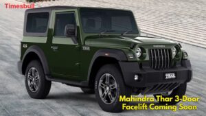 New Mahindra Thar 3-Door Facelift: Muscular Look, Bigger Touchscreen & Features