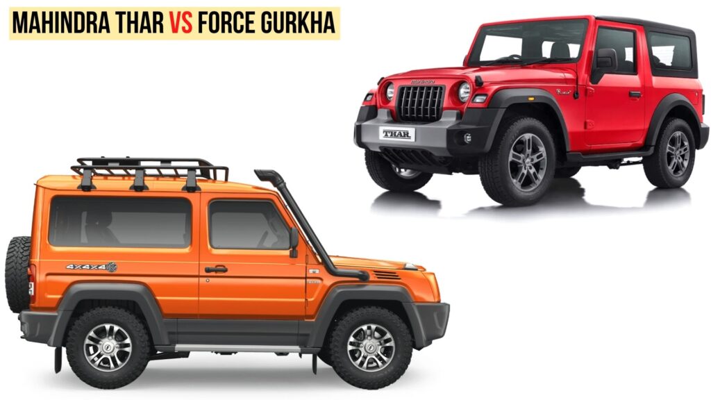Mahindra Thar 5-Door vs Force Gurkha 5-Door