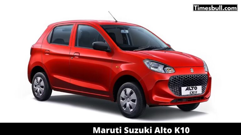 Maruti Suzuki Alto K10 – A Car with Affordable Price and Strong Performance