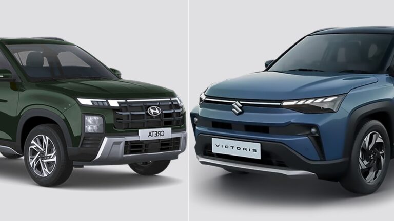 Maruti Suzuki Victoris vs Hyundai Creta 2025