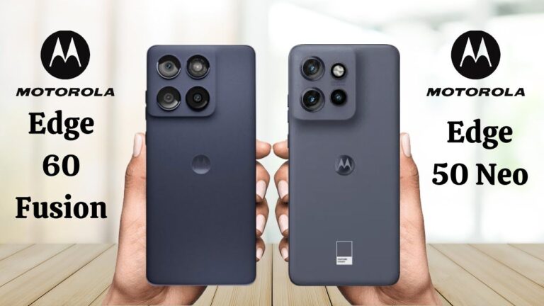 Motorola Edge 50 Neo vs Edge 60 Fusion: Close Pricing, Big Feature Differences