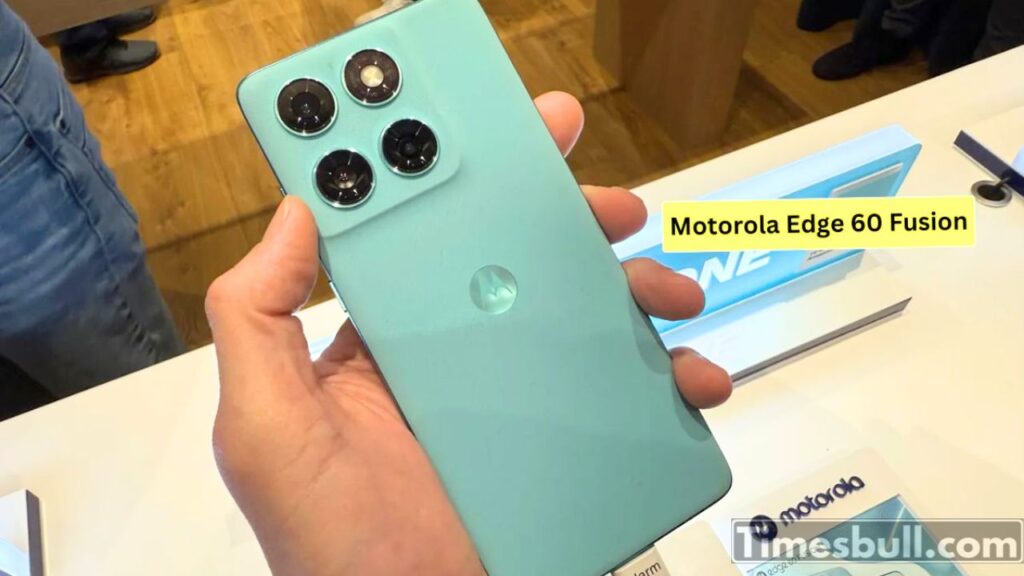 Motorola Edge 60 Fusion 5G: Stylish Design, 12GB RAM, and 256GB Storage is Now Cheaper!