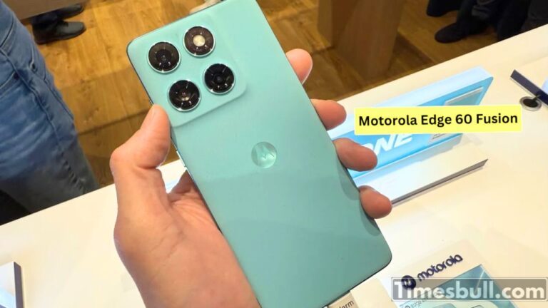 Motorola Edge 60 Fusion 5G: Stylish Design, 12GB RAM, and 256GB Storage is Now Cheaper!