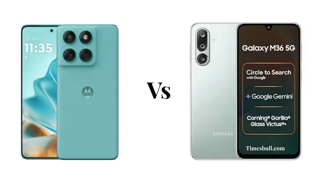 Motorola Edge 60 Fusion Vs Samsung Galaxy M36 5g