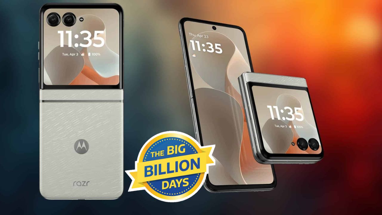 Flipkart BBD Sale: Motorola Foldable...