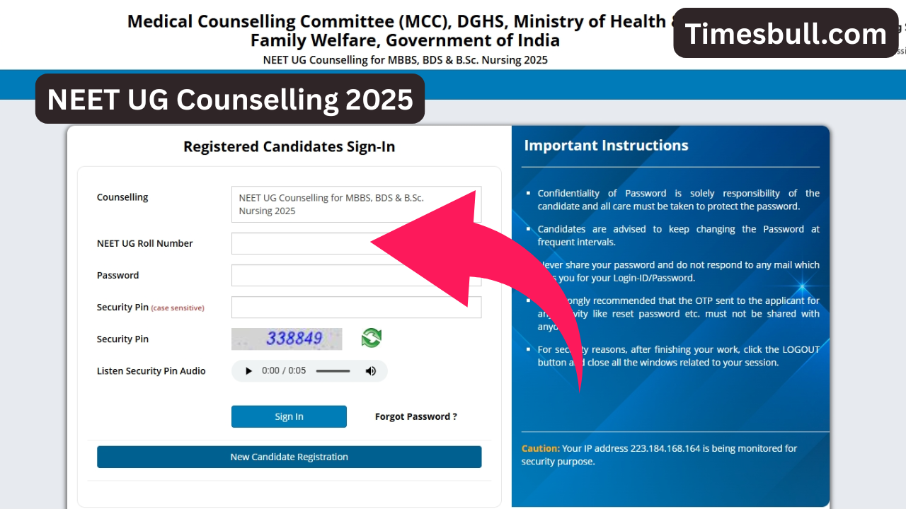 NEET UG Counselling 2025: Round...