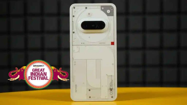 Nothing Phone 3a with 16GB RAM & 50W Fast Charging at ₹6,000 Discount in Amazon Sale