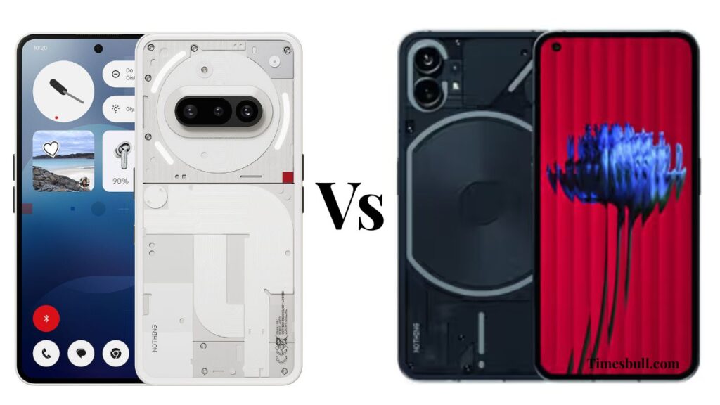 Nothing Phone 3a vs Nothing Phone 1