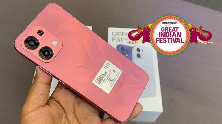 New OPPO F31 5G with 7,000 mAh Battery, 80W Fast Charging & 8GB RAM at ₹5,000 Off in Amazon Sale