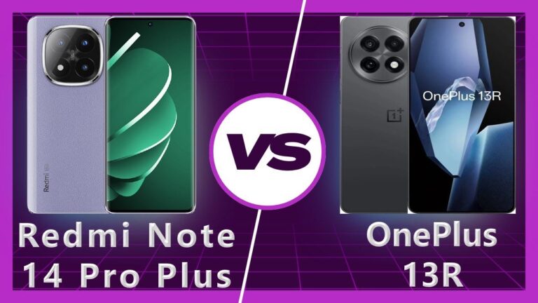 Oneplus 13r 5g Vs Xiaomi Redmi Note 14 Pro Plus