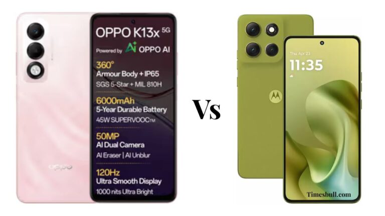 Oppo K13x 5G vs Moto G86 Power 5G: Should You Spend More or Save?