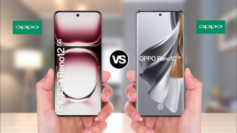 Oppo Reno 12 5G vs Oppo Reno 10