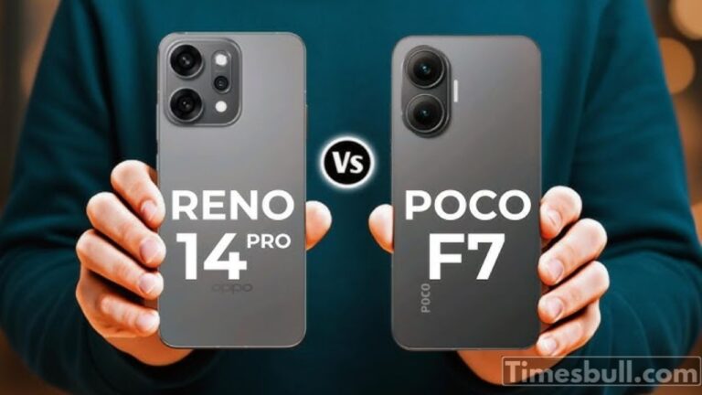 Oppo Reno 14 Pro 5G vs Poco S7 Pro 5G