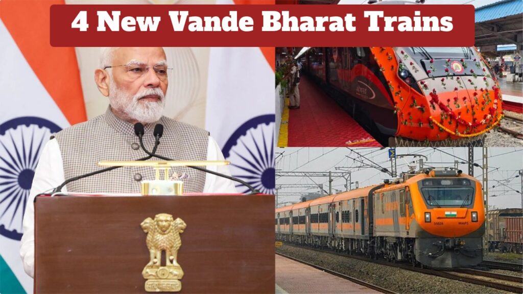 PM Modi 75th Birthday – 4 Vande Bharat Trains Launched in Bihar, Delhi Govt Announces Pension Scheme