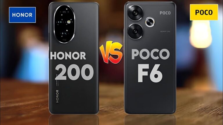 Poco F6 5G vs Honor 200