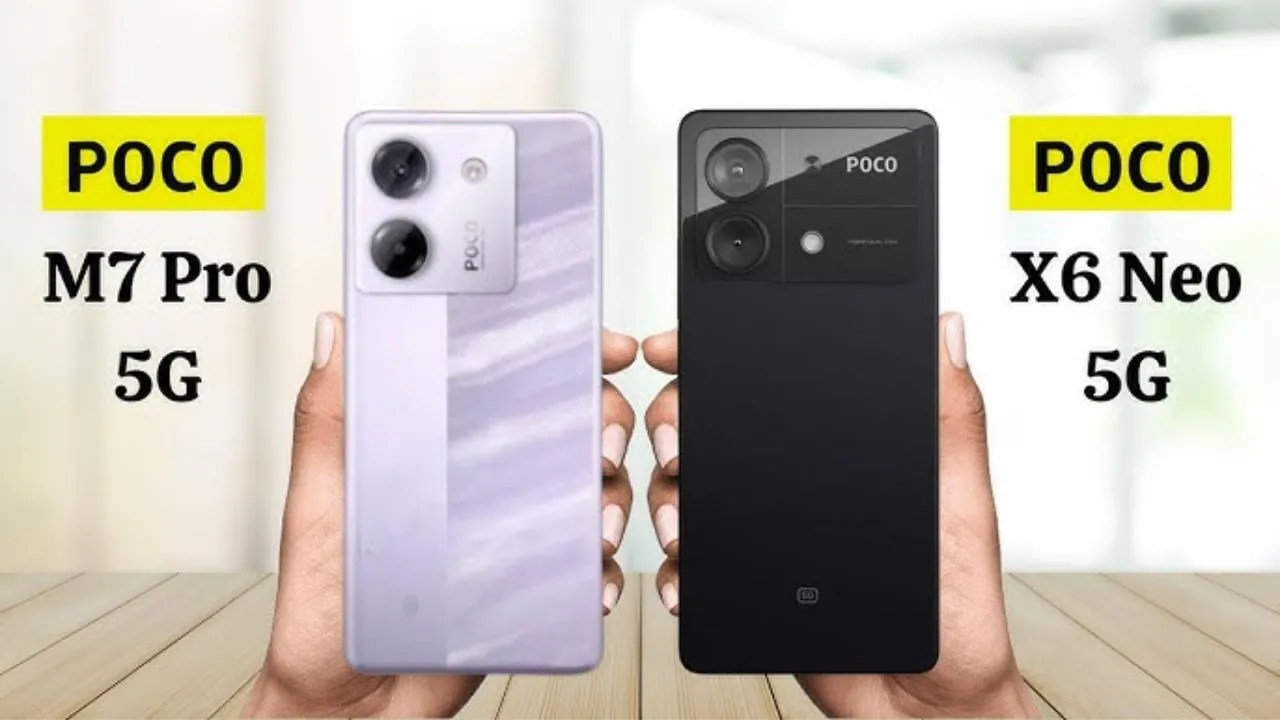 Poco X6 Neo Vs Poco M7 Pro 5g
