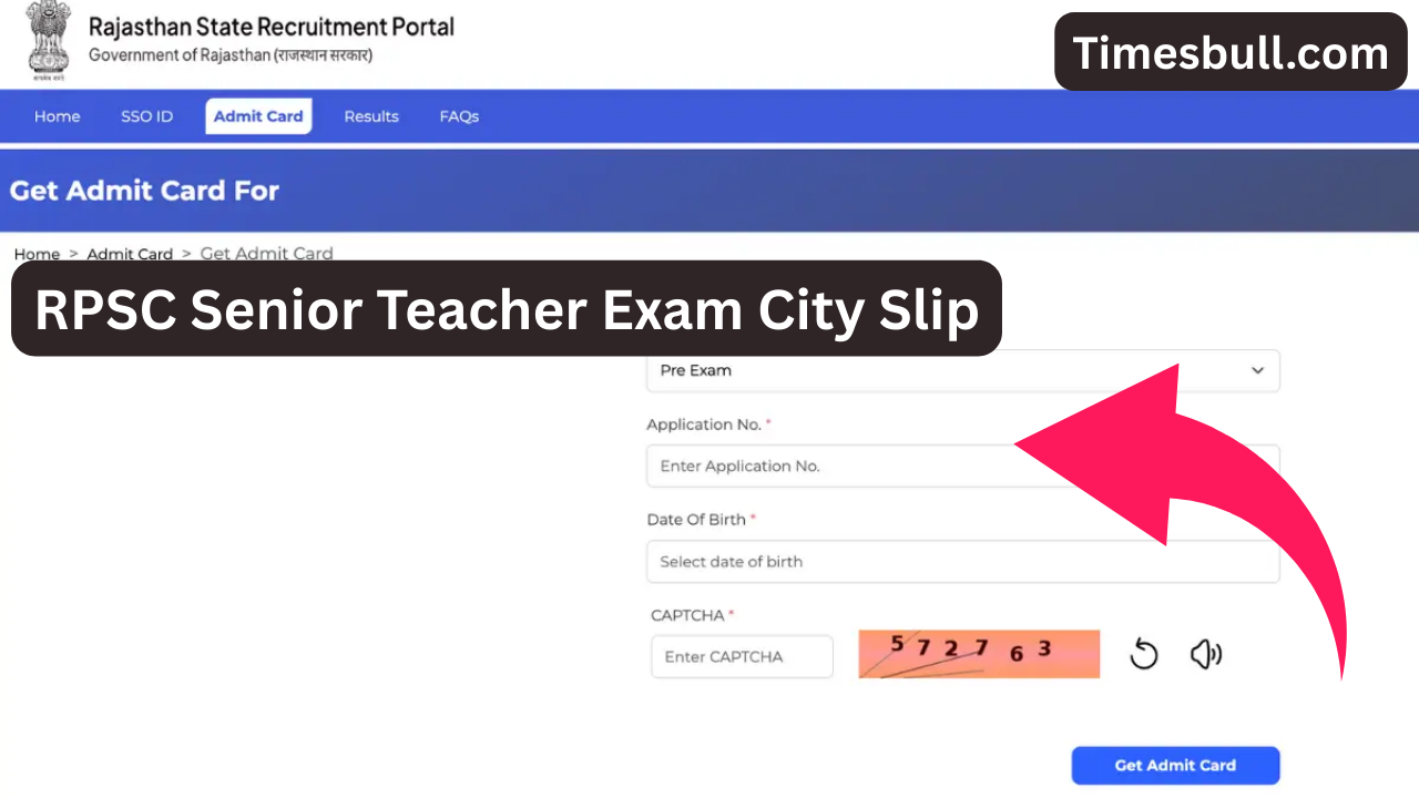 RPSC Senior Teacher Exam