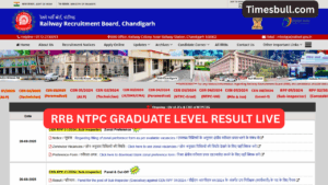 Big Update: RRB NTPC Graduate Level Result 2025 – Download Now at rrbcdg.gov.in