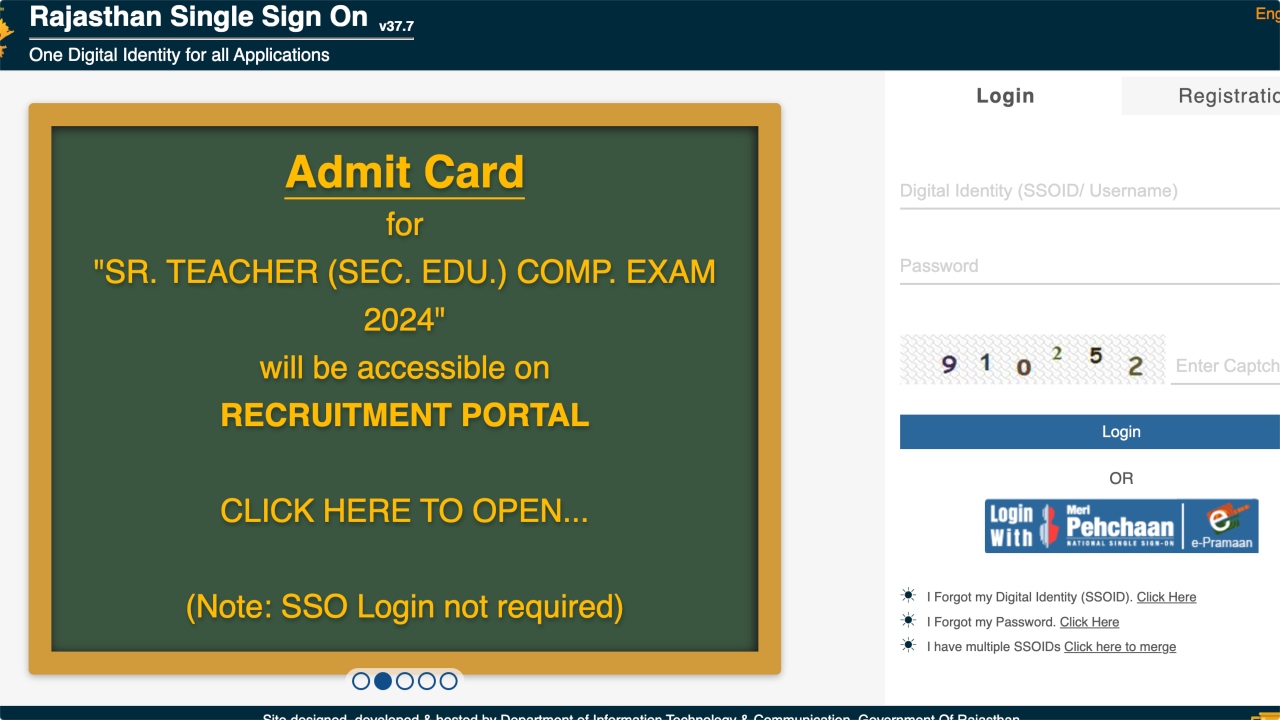 Rajasthan Police Admit Card 2025...