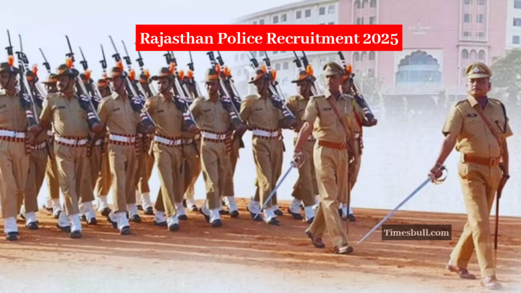 Rajasthan Police Recruitment 2025: Applications Started For 167 Constable Posts, 12th Pass Can Apply Like This