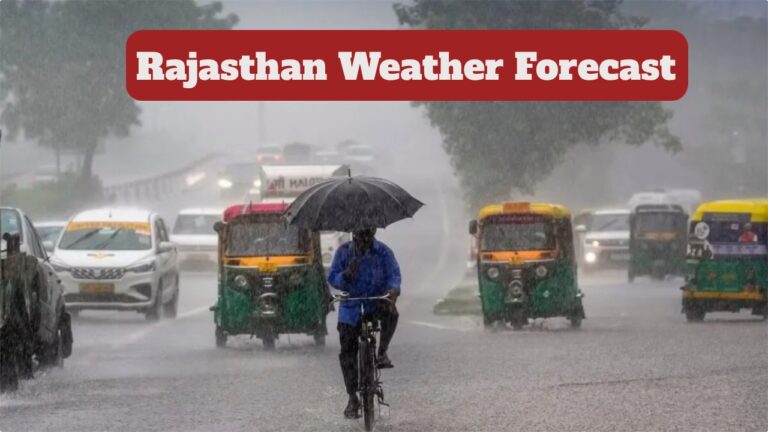 Rajasthan Weather Forecast – Heavy to Very Heavy Rains Warning Issued for 30 Districts