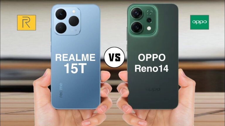 Realme 15T 5G vs Oppo Reno 14 5G